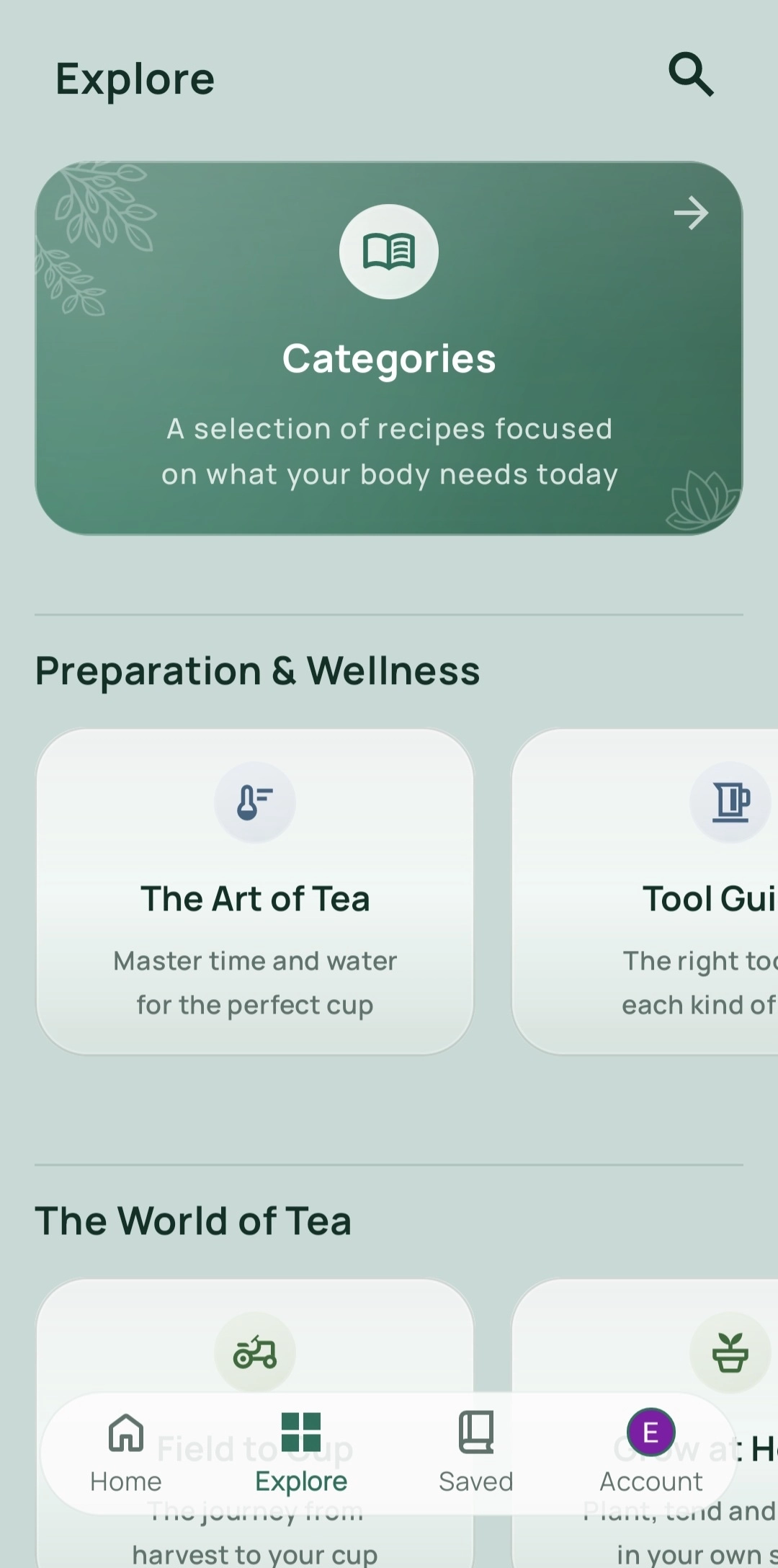 Explore tea ideas