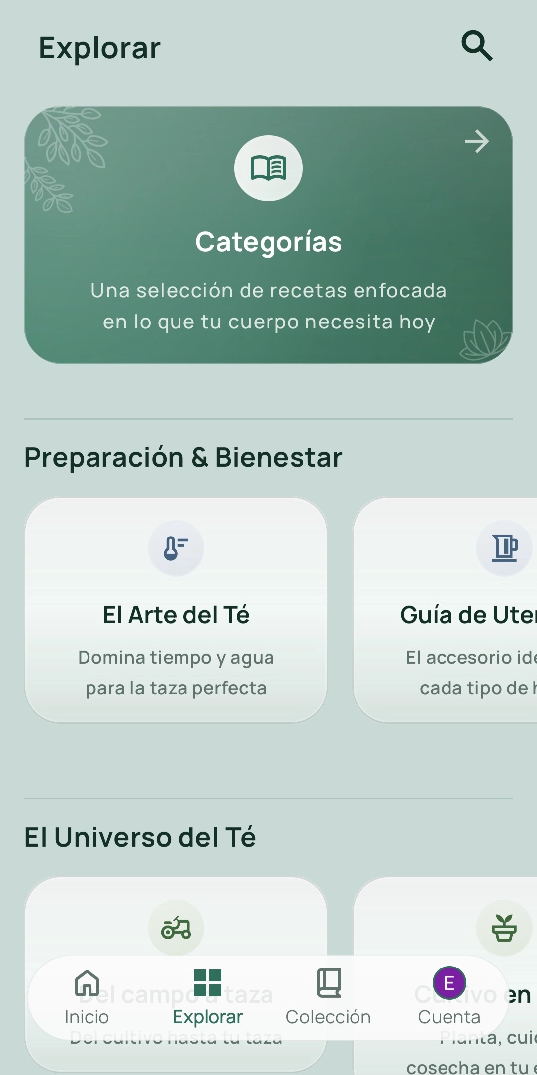 Explora ideas del té